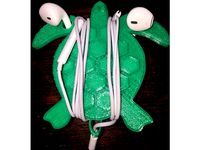 Sea Turtle Headphone Wrapper by tnever