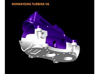 RONRAYSING X-POD RACER TURBINE V6 (2pc body & smaller) by RONRAYSING