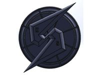 Metroid Prime/Screw Attack Logo 2D Art by Kevvy9