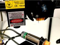 Creality CR-10 or Ender 2 3 Multi Mount with Laser Module plate - Toolholder by digitaljunk