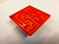 Maze, Hard level, Ball size 6mm by shaperobotics