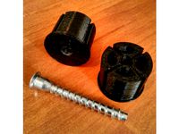 transitional plug for euroshash D25 / переходная пробка под еврошуруп by sergey34nov