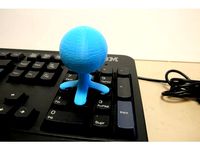 Joystick for keyboard / Joystick para teclado numérico by ceapat