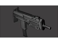 Submachine Gun by XanMan321