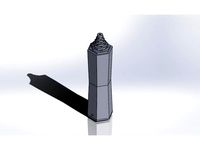 Hexagonal Lamp Stand by DarthPugno