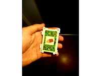 Euro plastic catan intersecting card holder with thumb indent by thedbp