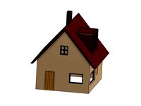 Model house 2, scale 1:87 (H0) by afaber