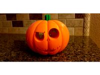 Jack O'Lantern with Snap On Faces by thjelmfelt