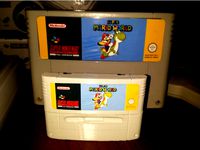 Snes mini / Super nintendo classic mini cartridge,high detail (2 parts) and full size cartridge by Smithy828