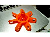 mecanum wheel hub for dc motor (modified) by susiloharjo