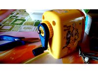 Pencil sharpening machine handle by gyjofi