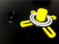 MINI Vertical Spool Holder with airsoft BBS bearing by Lanius