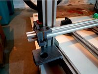 AM8 MGN12 z-axis / extended x-axis 300 buildplate by MikeMasek