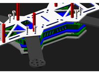 EMAX 250 Cleanhawk PDB Spacer by valade