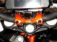 Holder for tyre pressure monitoring system TP-90 on KTM Duke by pinpinmaker