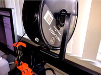 Prusa I3 MK2 Spool Holder for Taulman spools by kcriqui