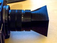 Fujian 35mm F1.7 lens hood by Funkster