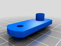 Lock plate for vintage camper refrigerator by mikebourgeault