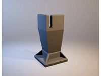Ultimaker 2 / 2+ / 3 anti-vibration feet whith evacuation hole by Da6oN