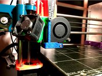 Prusa MK2 Better Part Cooling Fan Duct with support by tomasro