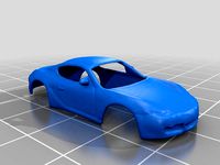 Porsche Cayman S scale 1:100 - 3D Scan by OpenScan