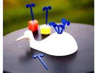 Wally Whale Vase by Xacto