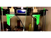 Anet A8 Pillar T Brace With Printed-In Supports (Screwless) by Dystroyr