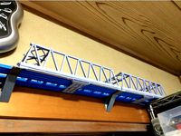 Plarail on lintel of Double-track for bridge by linuxserchers