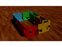 MULTIPART CASE GT2560 by Pizzu_NOART3D