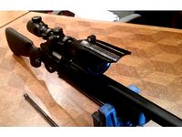 Killflash and sun shield for NcStar 3-12x56E by Mattastrophe