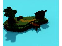 Voxel island by RageGamer