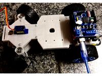 4WD RC Smart Car Chassis for Arduino (or ESP) by majolar