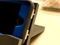 Iphone 7 Otterbox speaker dust plug by MechE_UNT_2018
