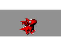 Cute Dragon Remix - Enlarged and Split for Colours by 811902J