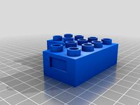 Lego Duplo Corner - No Support by RB3DPrint