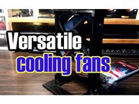Versatile cooling fans by contrive