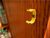Replacement armoire door clip by bneedhamia