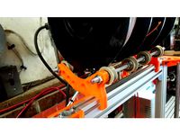 AM8 Top Mount Filament Spool Holder by bleavitt23