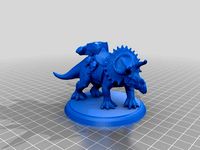 Triceratops Dungeons and Dragons by Acorn22