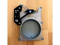 Servo Mount - Automatic Blast Gate 4"/100mm  by sennah91