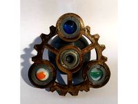 Gear spinner w bearing weights by JohnMion
