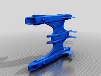 Centauri cruser from Babyon 5 by chrisb3d