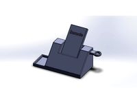 Remote Stand + [pencil/sharpener holder] by Bassmark1