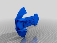 Beliskner Asgard ship from Stargate SG-1 by chrisb3d