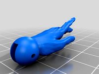 S-hook ready hands, wrist, forearm for robot doll by StellarBrenda