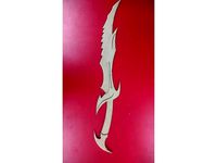 Daedric Sword MDF 1:1 Scale by Era_dicatoR