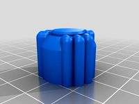 Art Deco Knobs for 6mm 1/4inch rotary encoders by coolate