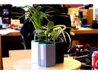 Multi-Color Self-Watering Planter by MosaicManufacturing