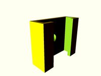 RGB Led Strip to fibre-optic cable by furbrain