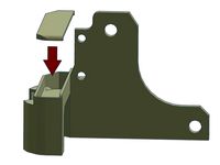Dual fan duct for FlyingBear P902 - supports-friendly version by Timhok